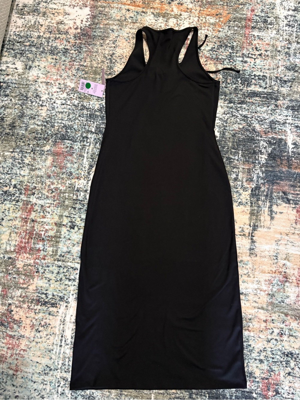 Keyhole Racer Back Midi Bodycon Dress - Picture 2 of 2